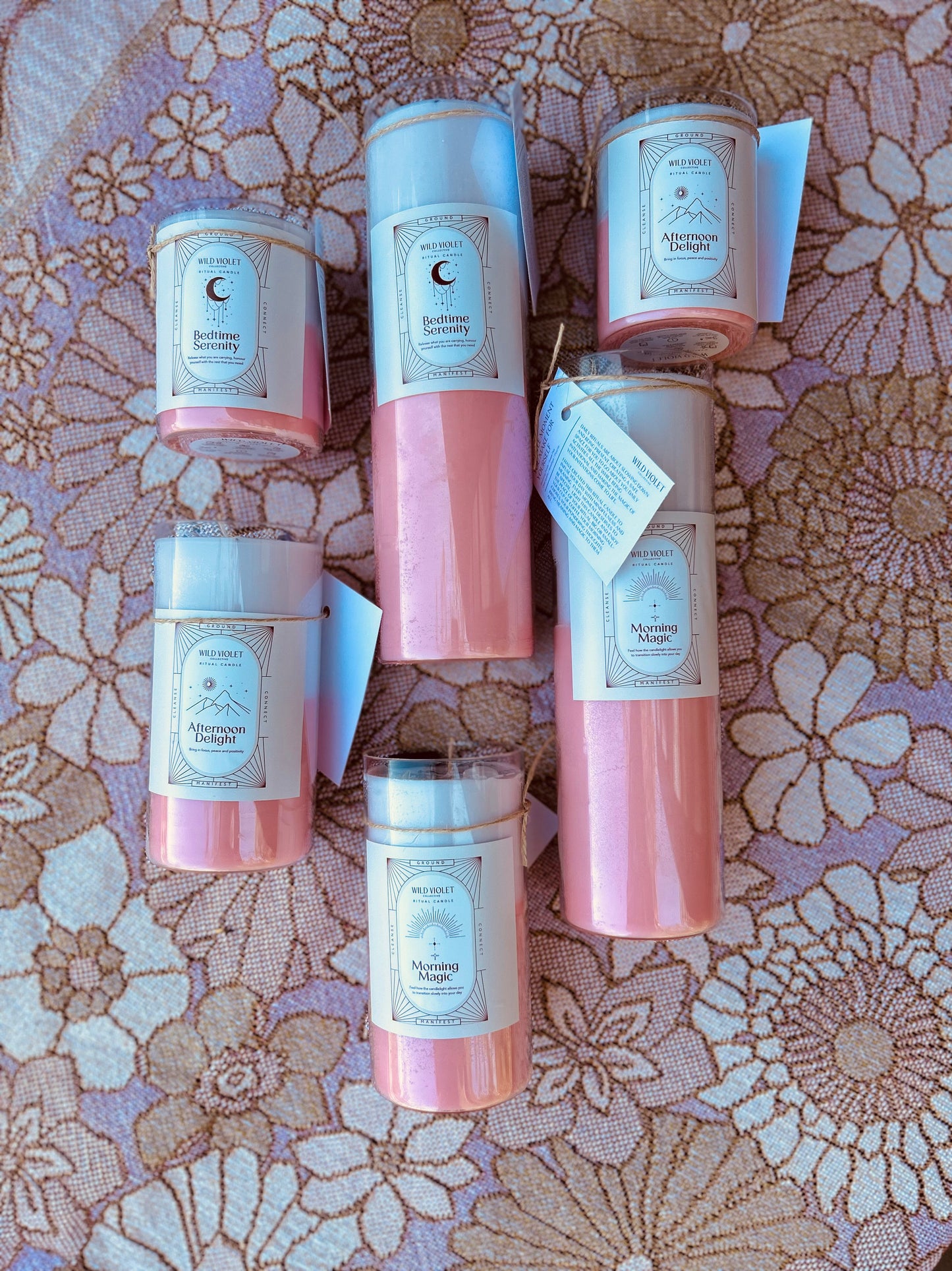 Ritual Candle - Blooming Petals & Sweet Pea