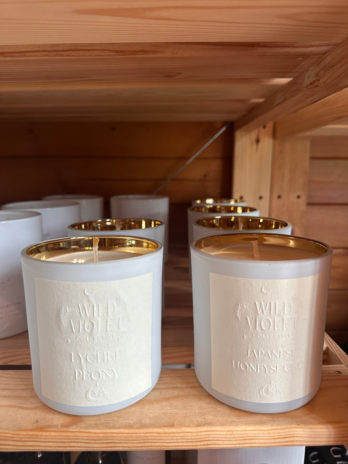 Large Gold Classique Candle