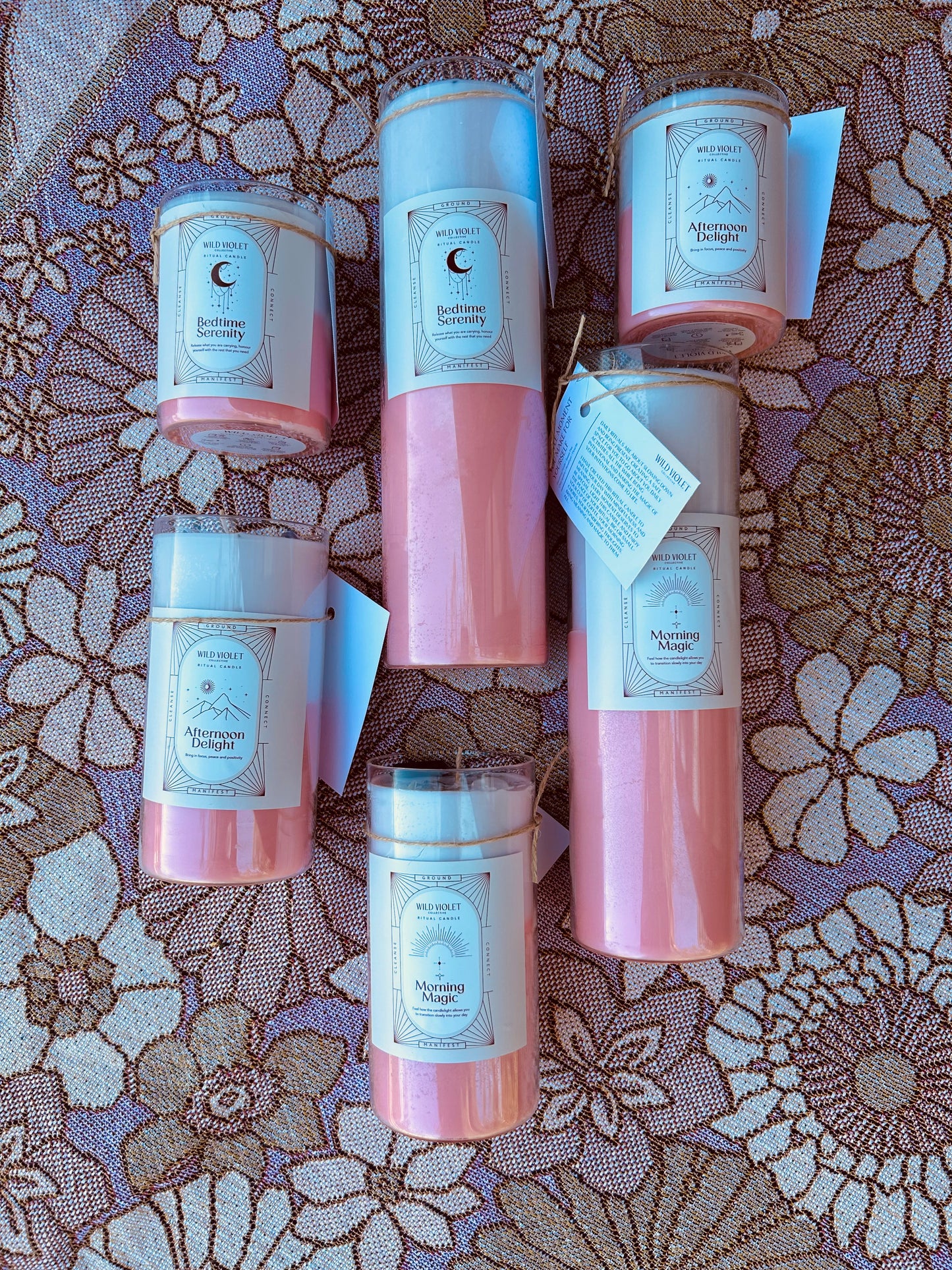 Ritual Candle - Blooming Petals & Sweet Pea