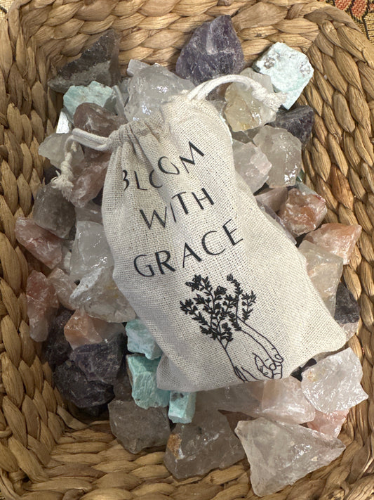 Fill a bag of crystals 🌟