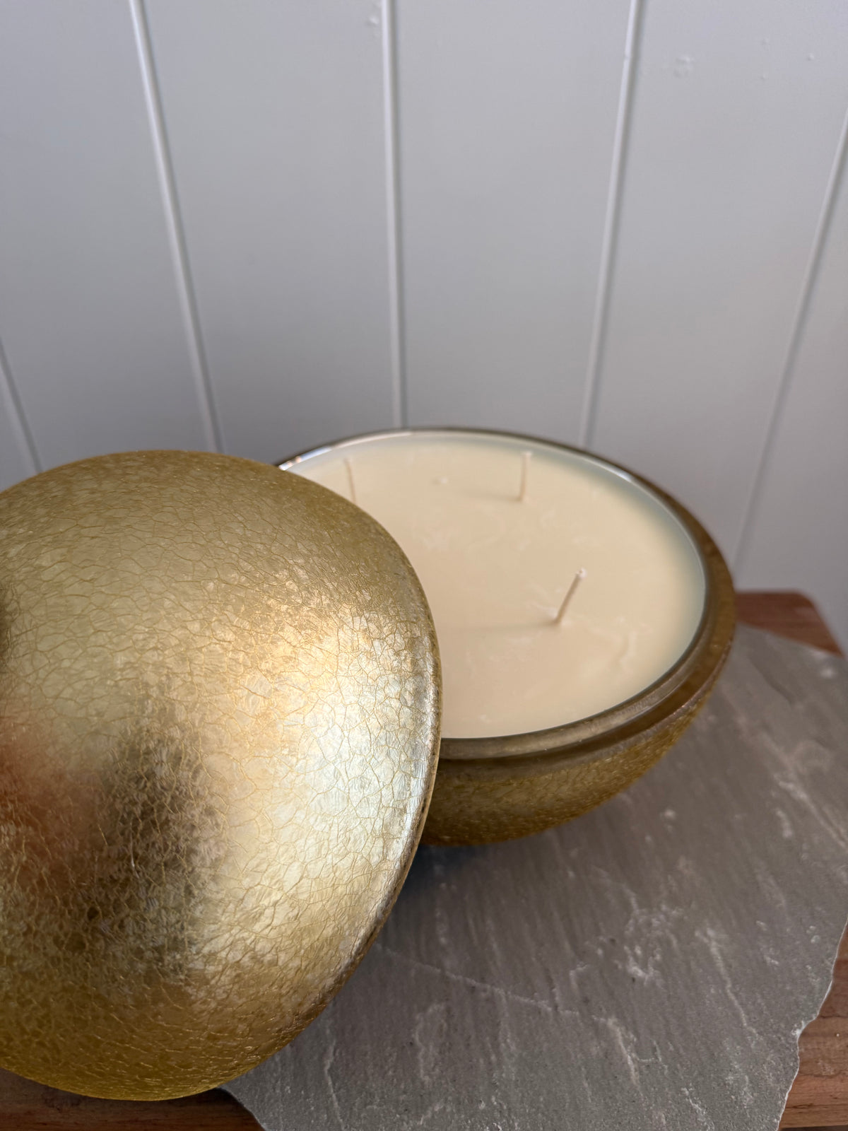 XL Christmas bauble candle