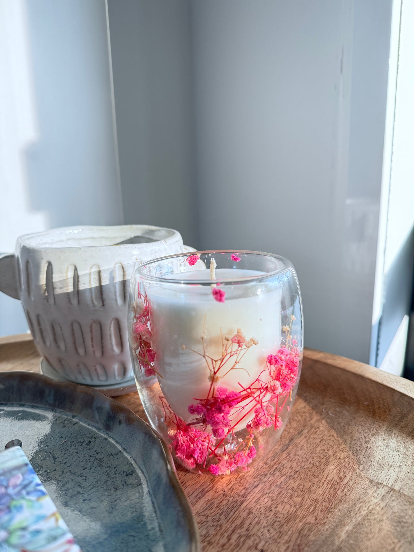 Limited Edition - Baby’s Breath candle