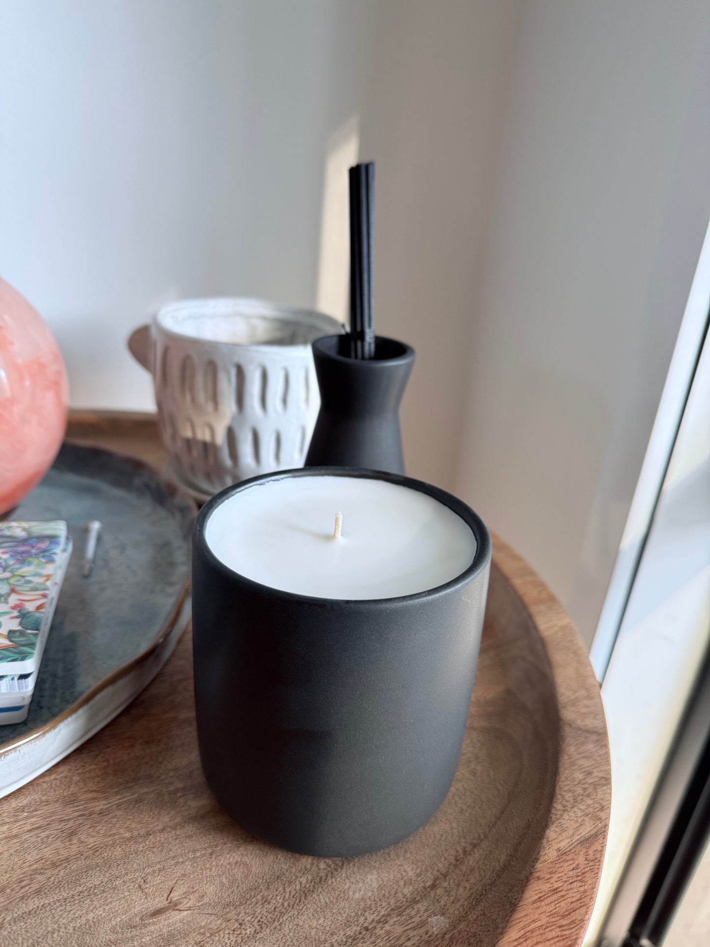 Matte Black Candle & Diffuser bundle