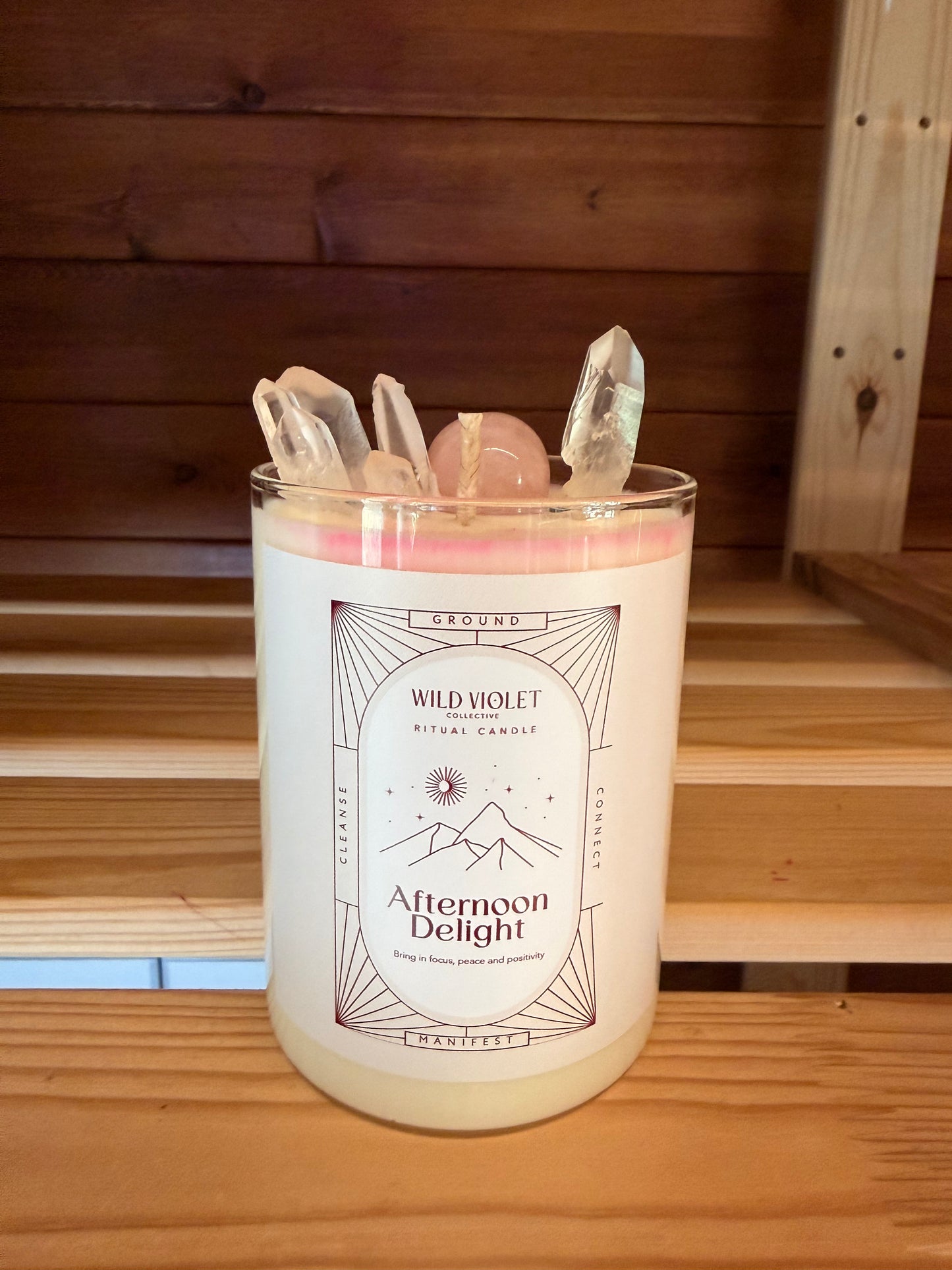 Sweet pea vanilla ritual candle
