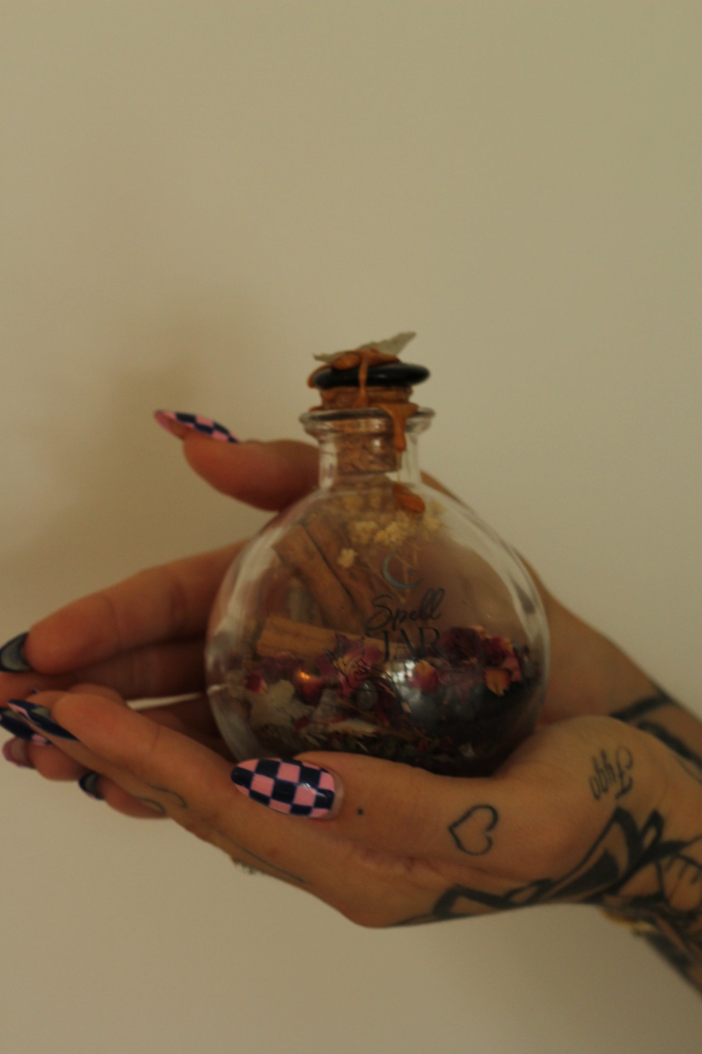 Spell Jar - Witches ball for dispelling negative energy