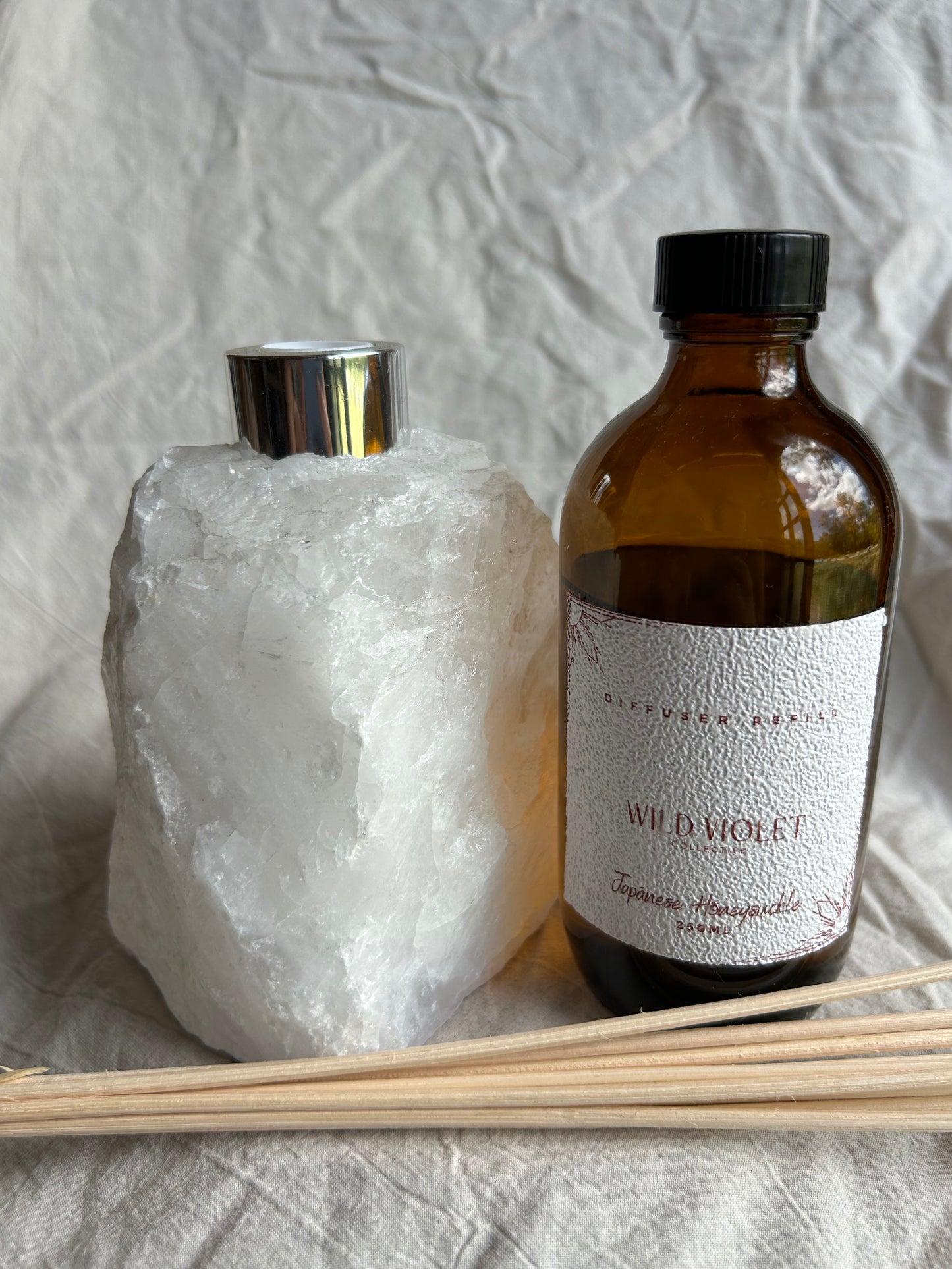 Clear Quartz Crystal Diffuser