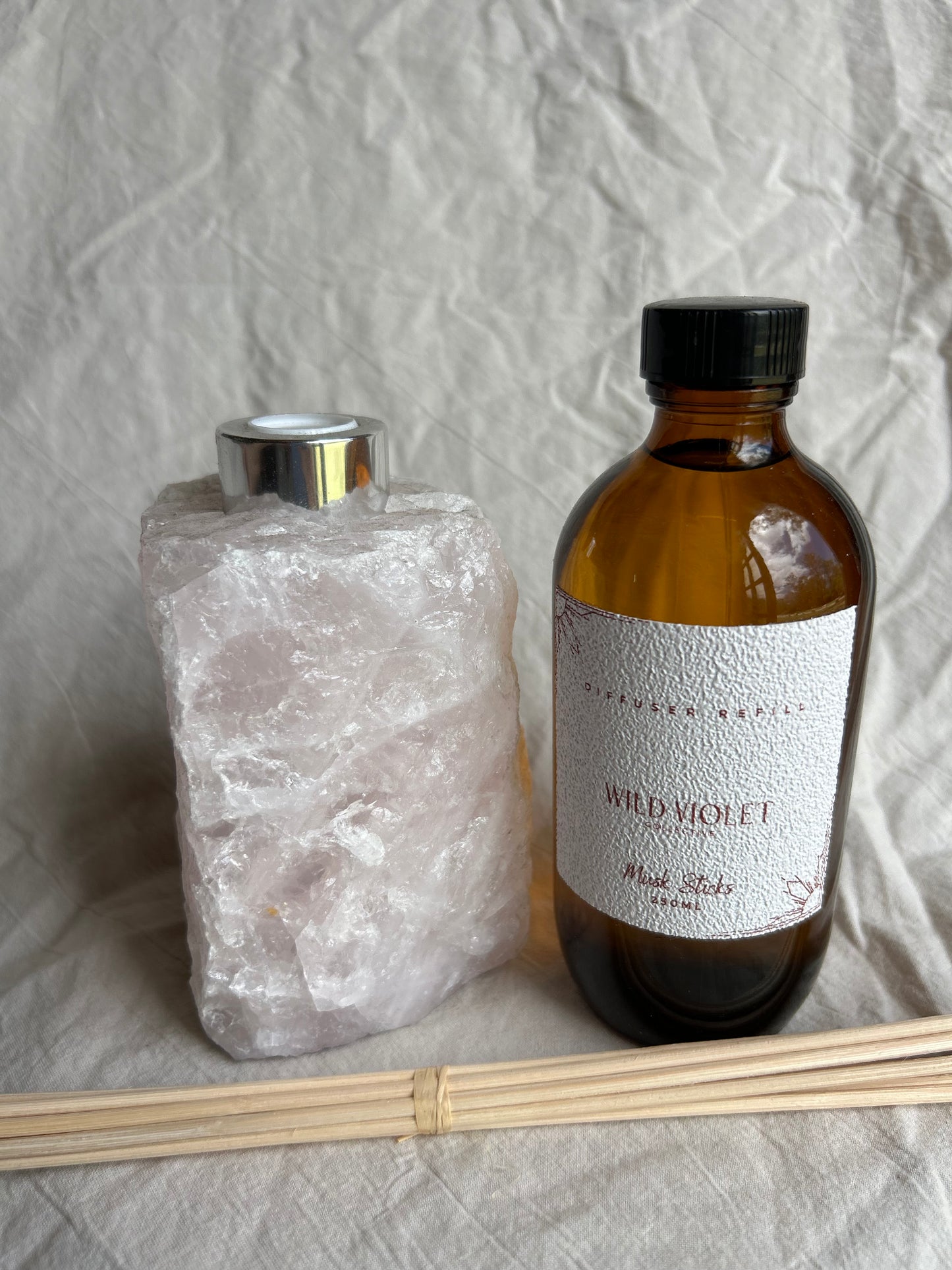 Rose Quartz Crystal diffuser