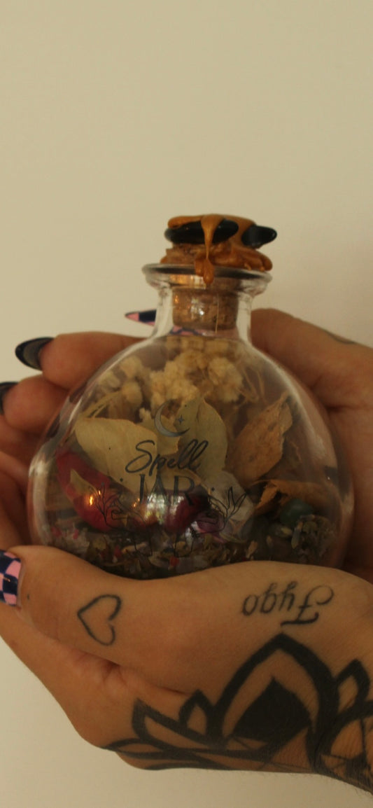 Spell Jar - Witches ball for a blessed home