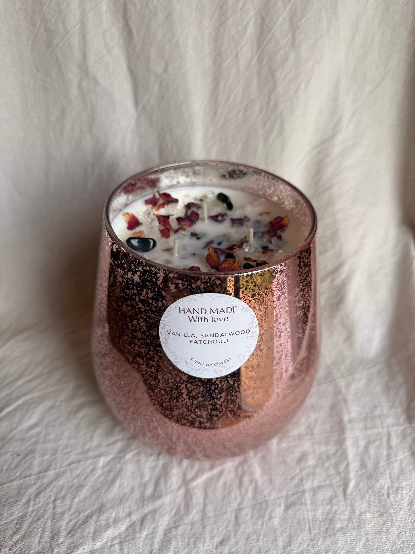 XXL Rose Gold Candle