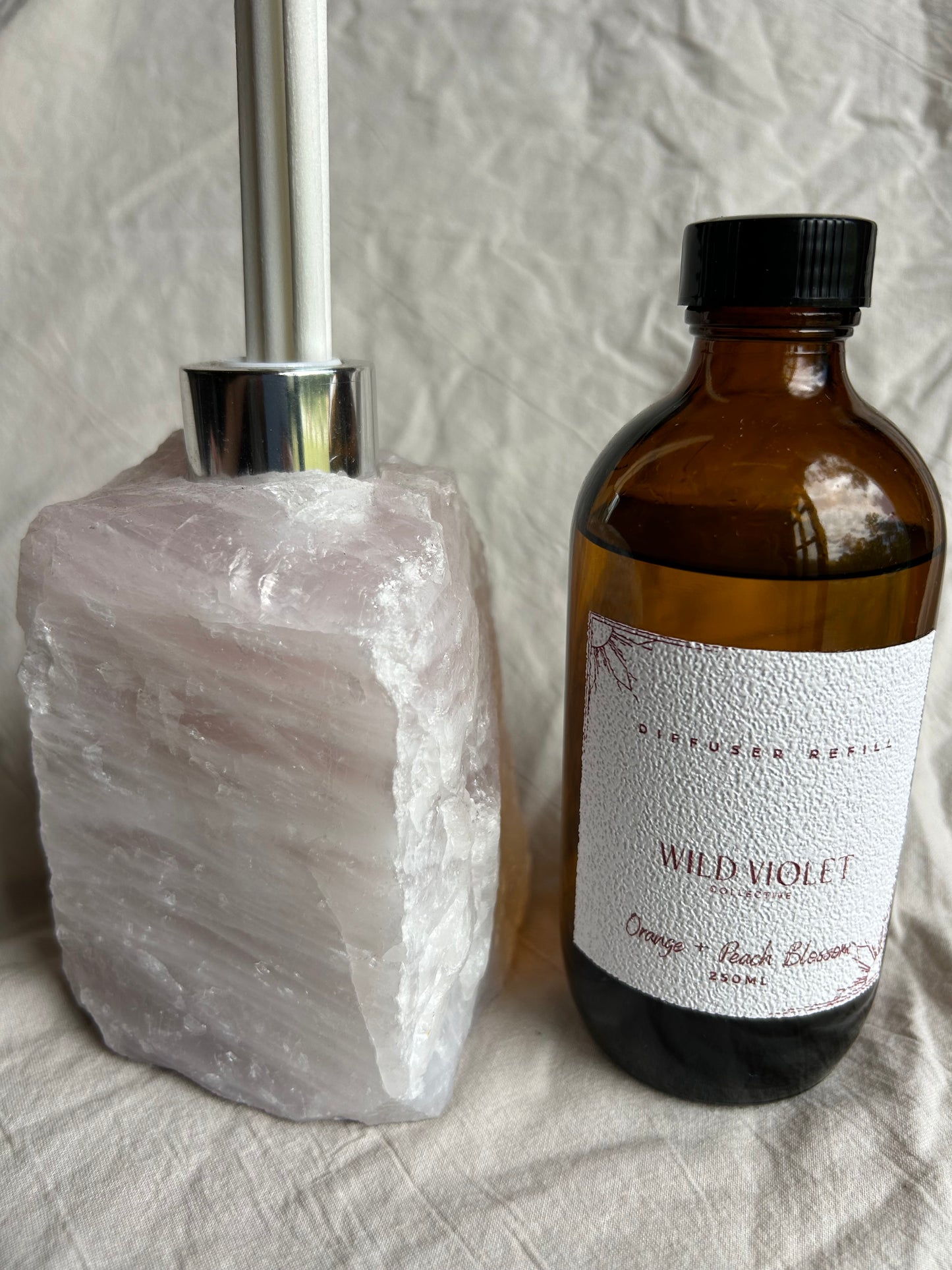 Rose Quartz Crystal diffuser