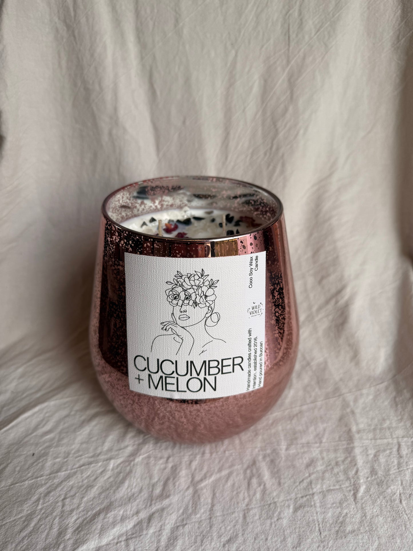 XXL Rose Gold Candle