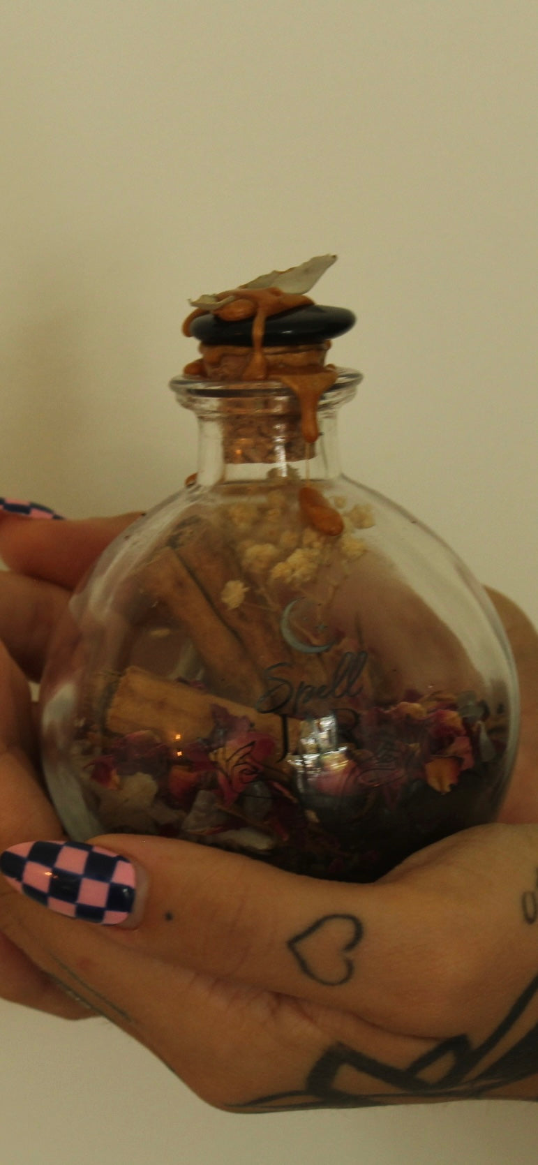 Spell Jar - Witches ball for dispelling negative energy