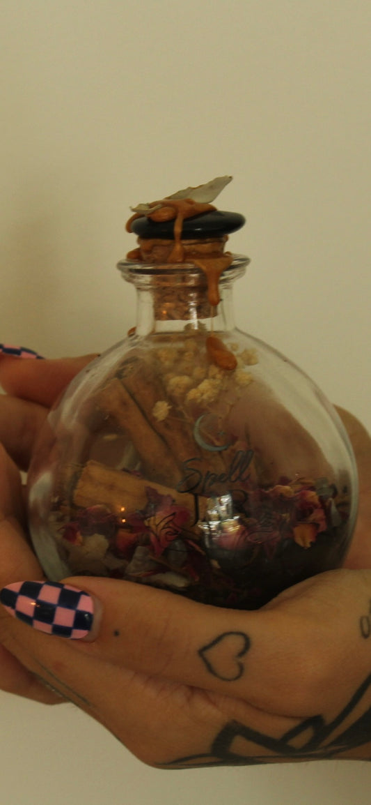 Spell Jar - Witches ball for dispelling negative energy