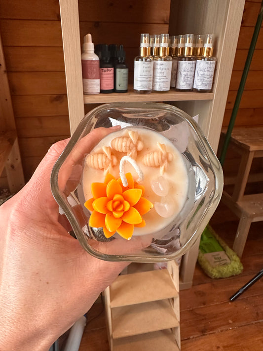 Vanilla Caramel Vintage Candle