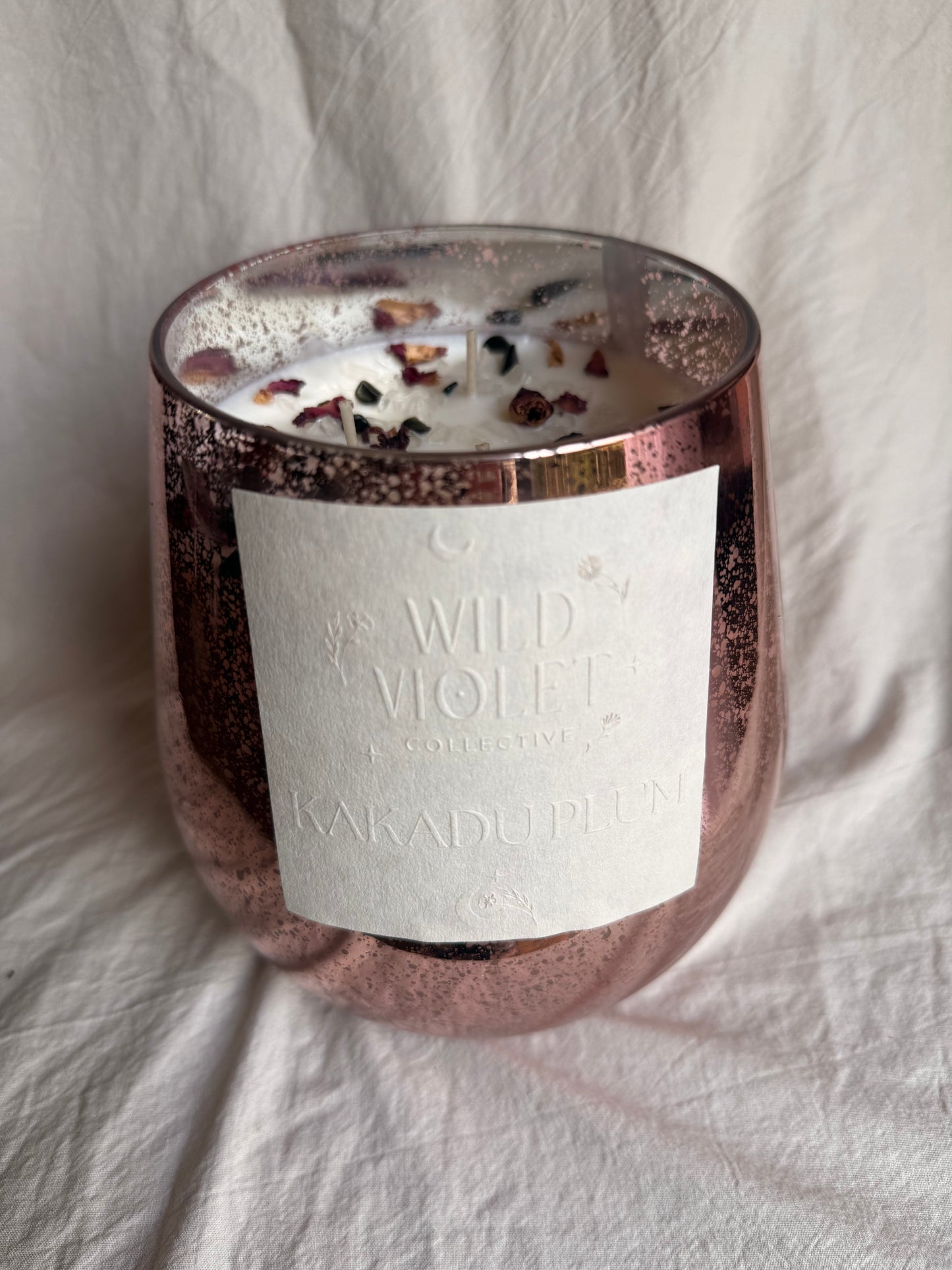 XXL Rose Gold Candle