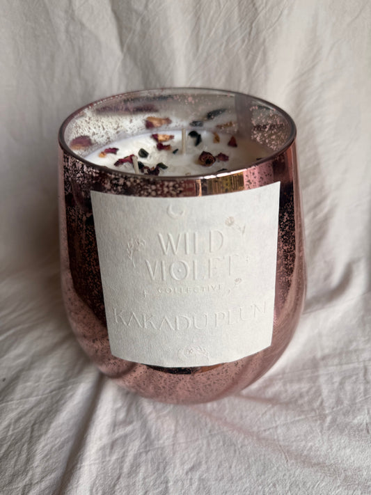 XXL Rose Gold Candle
