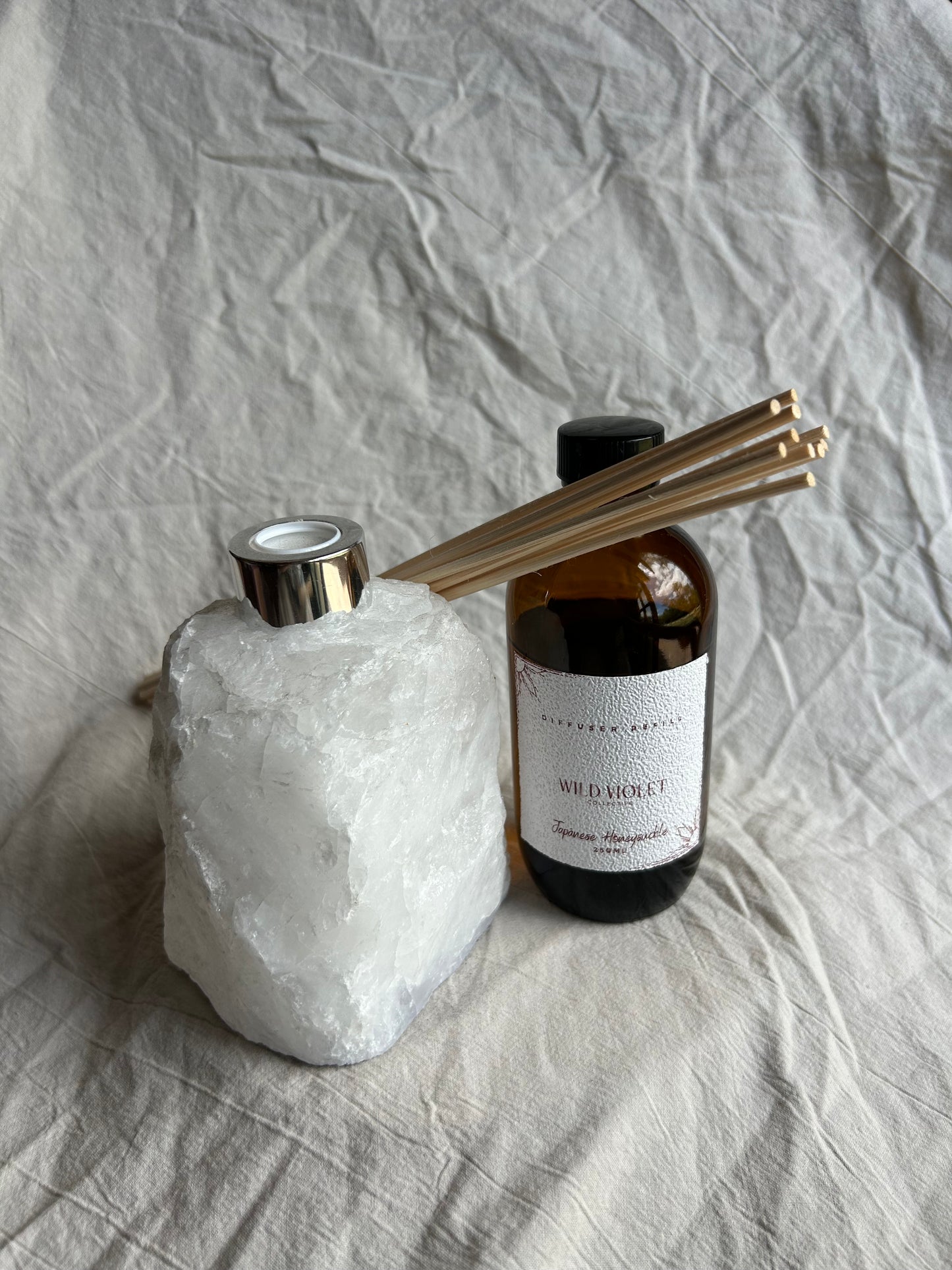 Clear Quartz Crystal Diffuser