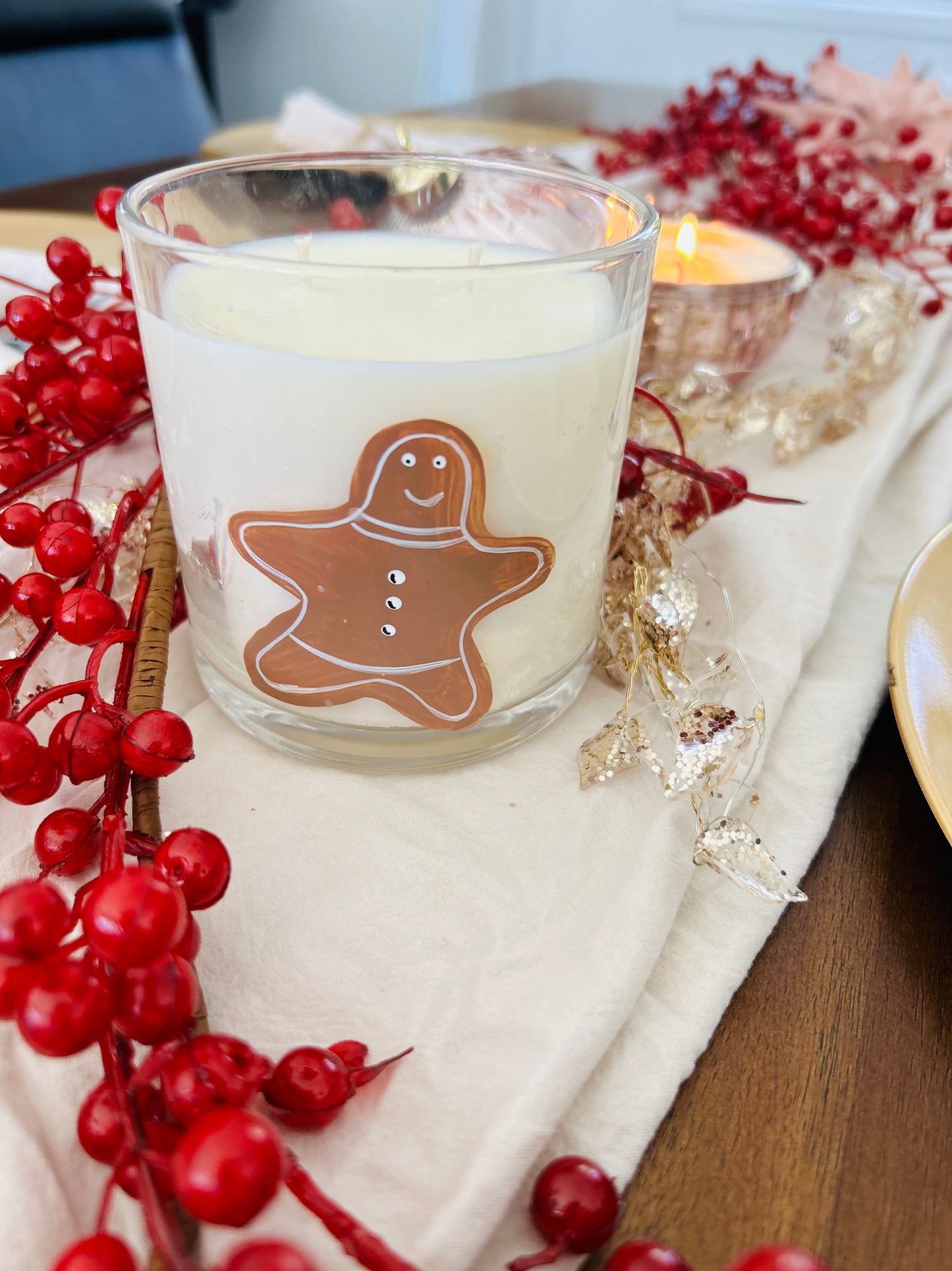 Christmas novelty candles