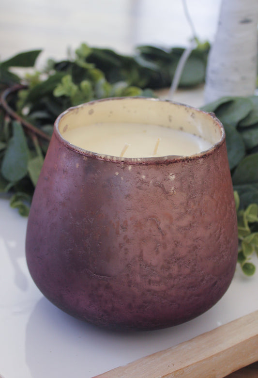 Cranberry Christmas Candle