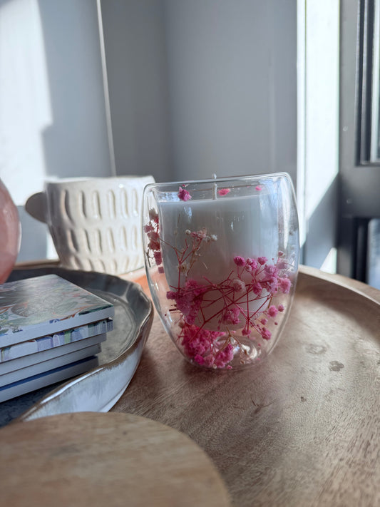 Limited Edition - Baby’s Breath candle
