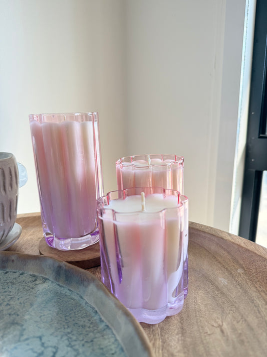 Sugar Plum Fairies ‘Purple Rain’ candle trio