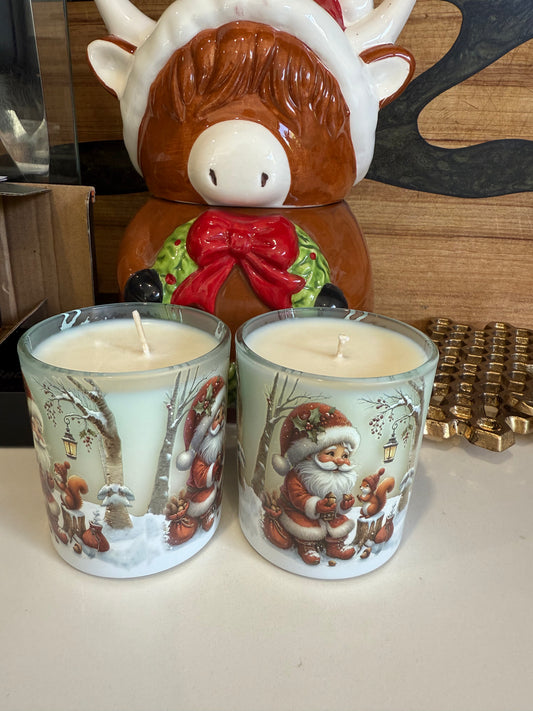 Santa candle