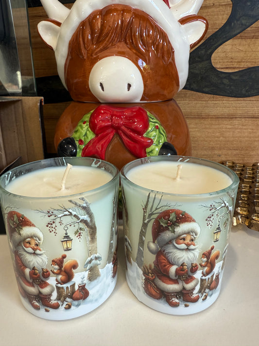 Santa candle