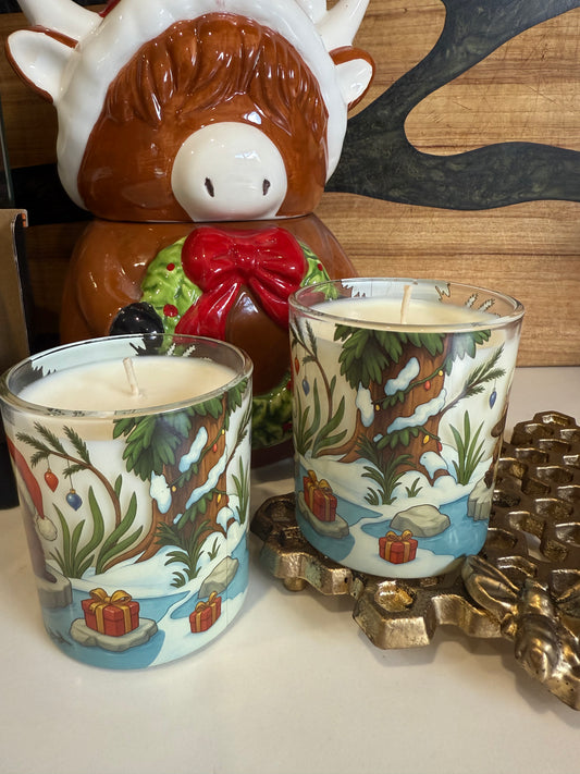 Platypus Christmas candle