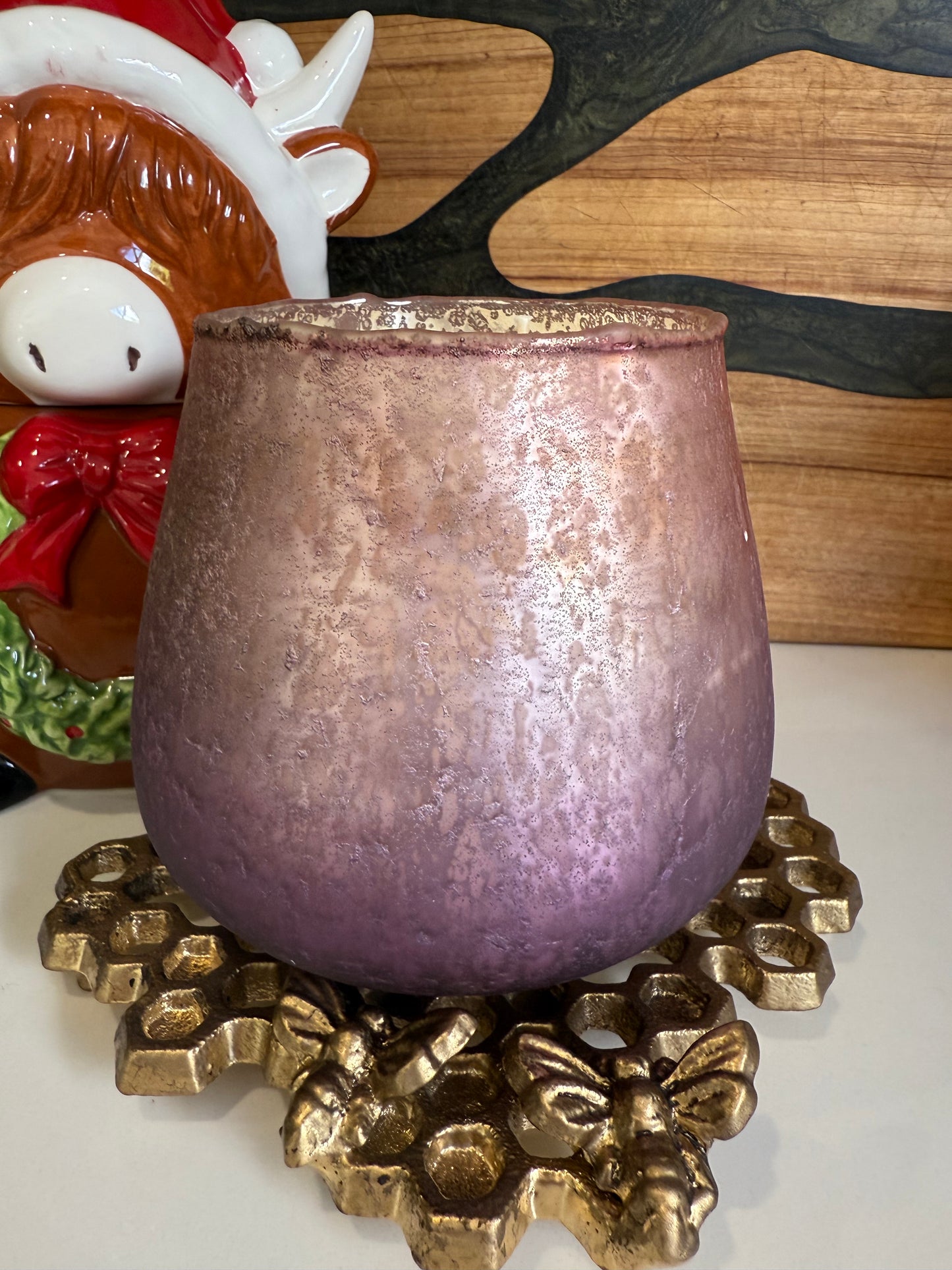 Cranberry Christmas Candle