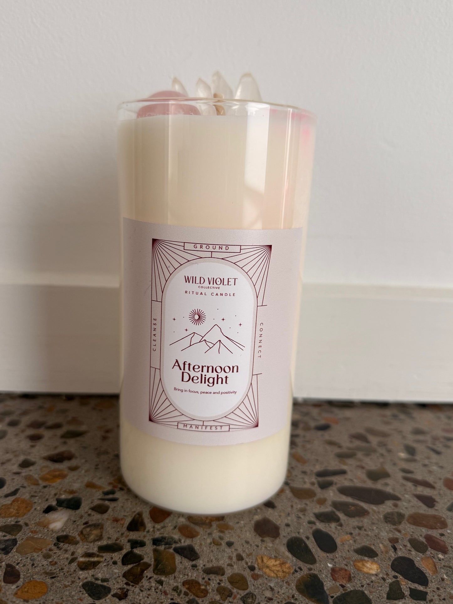 Oh so pretty ritual candle