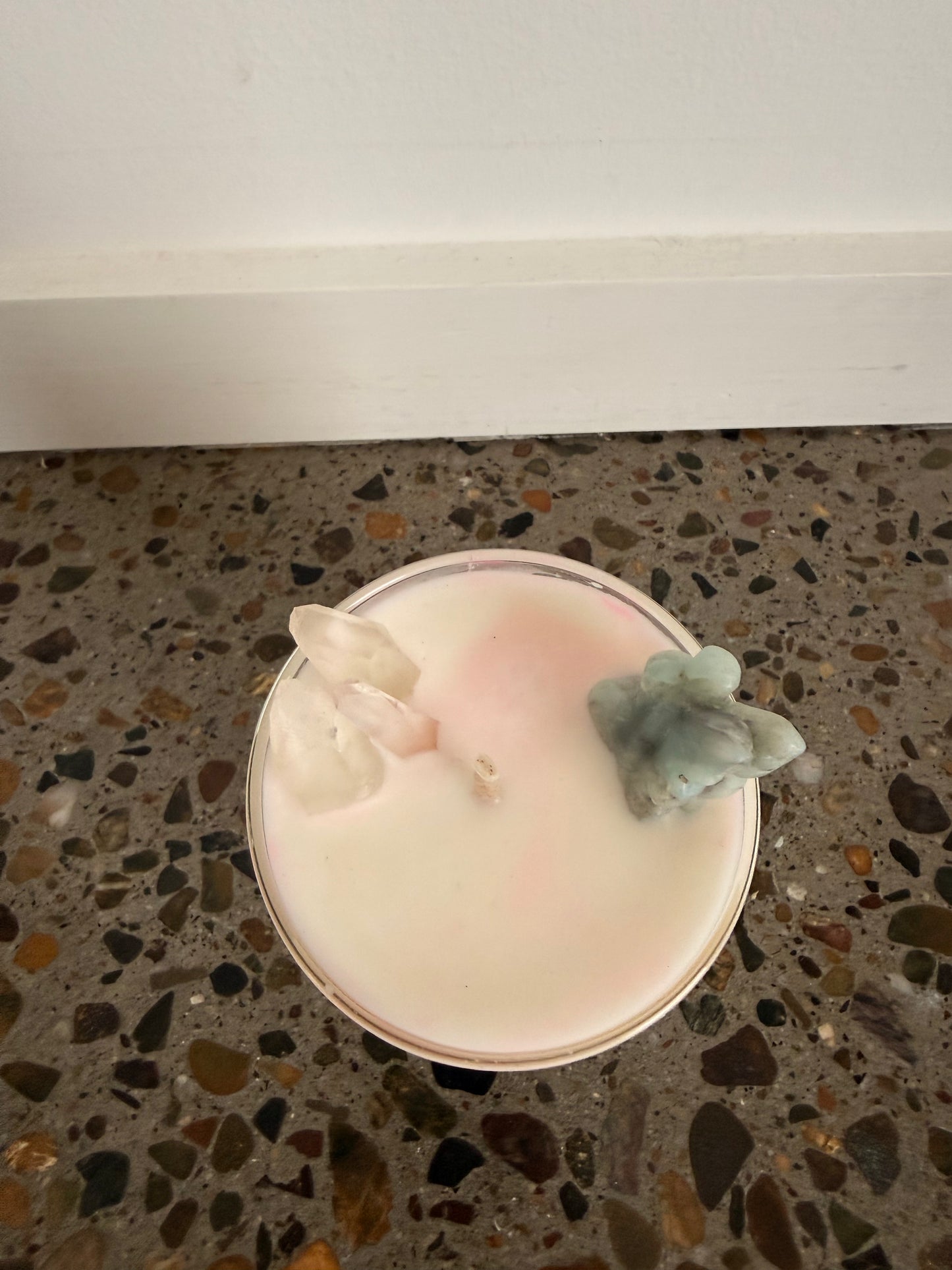 Wild daisies ritual candle