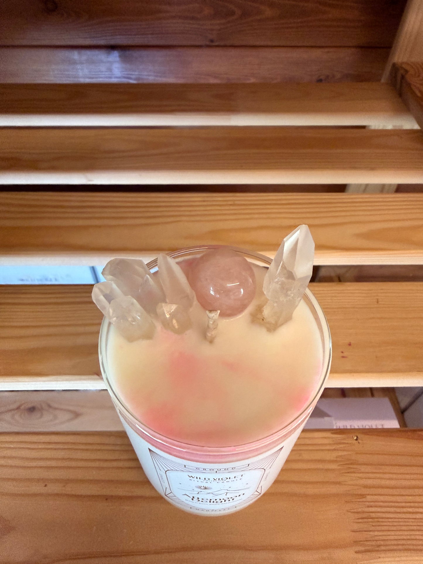 Sweet pea vanilla ritual candle