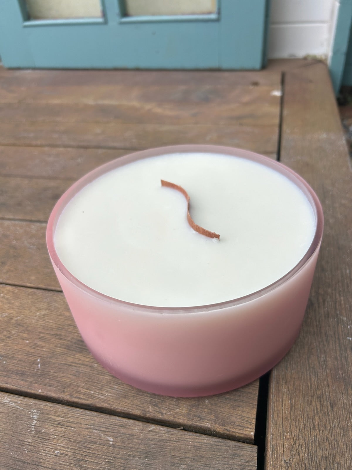 Large pink bowls