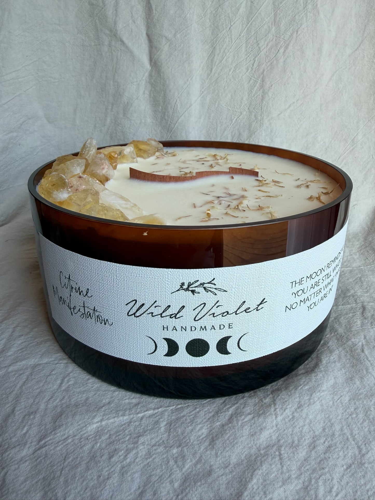 Moon Bowl Candles