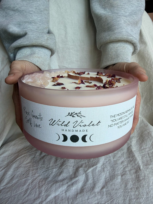 Moon Bowl Candles